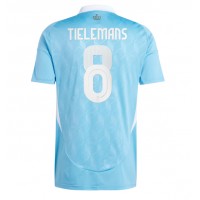 Maglia Calcio Belgio Youri Tielemans #8 Seconda Divisa Europei 2024 Manica Corta